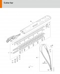 Stihl HLA 66 Cordless Hedge Cutters Spare Parts